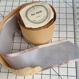 Vintage Swiss Rayon Ribbon Trim | 3½” Wide | Approx 3 Yards | Couture Sewing